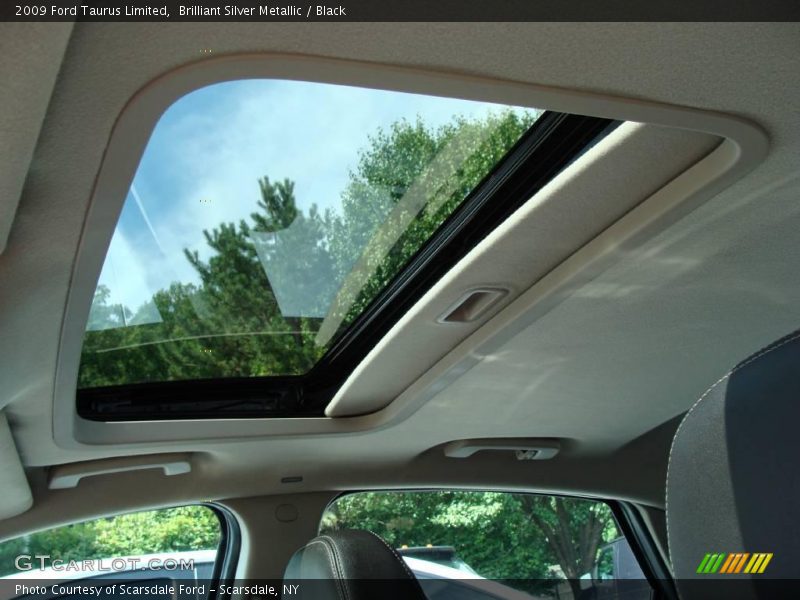 Brilliant Silver Metallic / Black 2009 Ford Taurus Limited