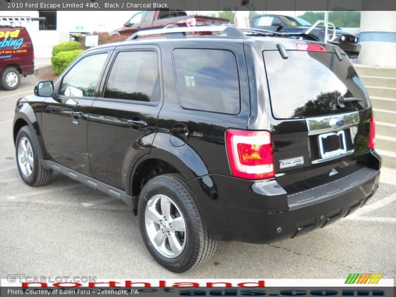 Black / Charcoal Black 2010 Ford Escape Limited 4WD