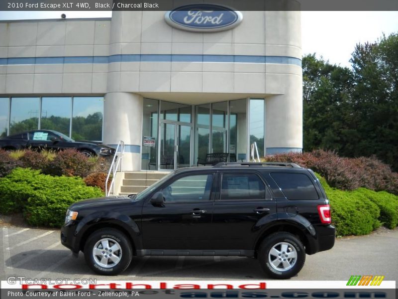 Black / Charcoal Black 2010 Ford Escape XLT 4WD
