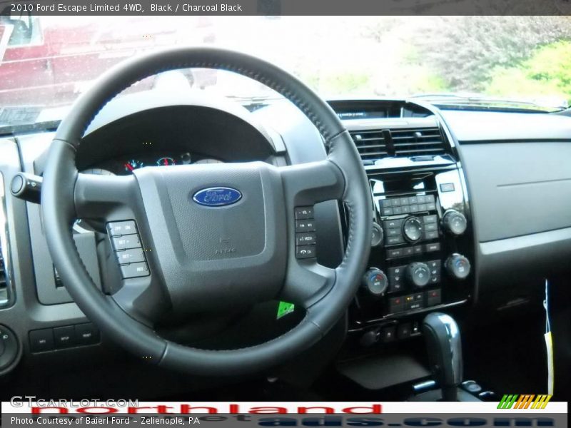Black / Charcoal Black 2010 Ford Escape Limited 4WD