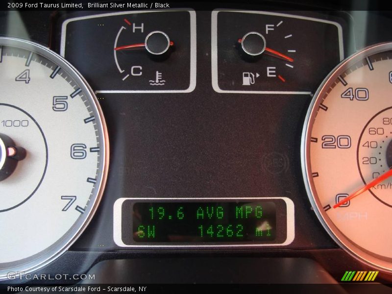 Brilliant Silver Metallic / Black 2009 Ford Taurus Limited