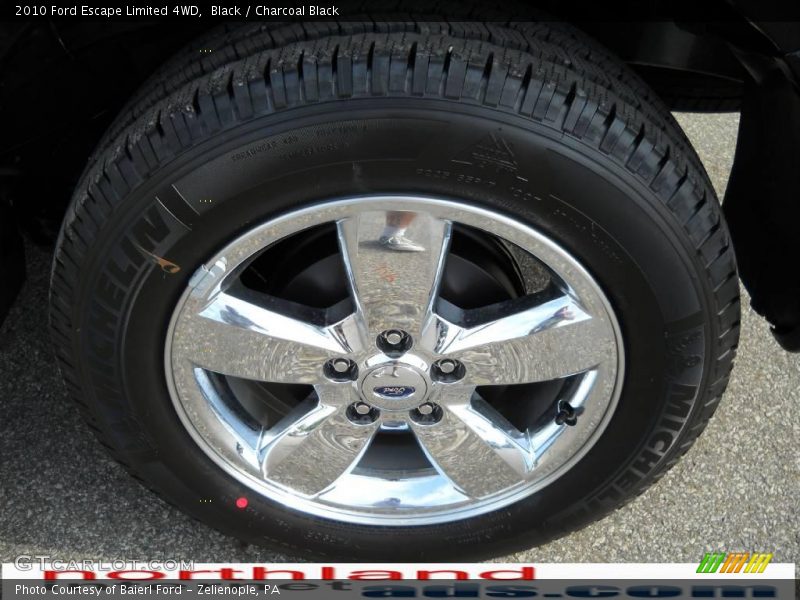 Black / Charcoal Black 2010 Ford Escape Limited 4WD