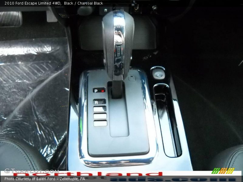 Black / Charcoal Black 2010 Ford Escape Limited 4WD