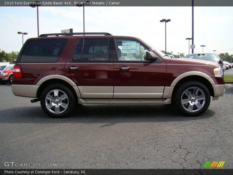 Royal Red Metallic / Camel 2010 Ford Expedition Eddie Bauer 4x4