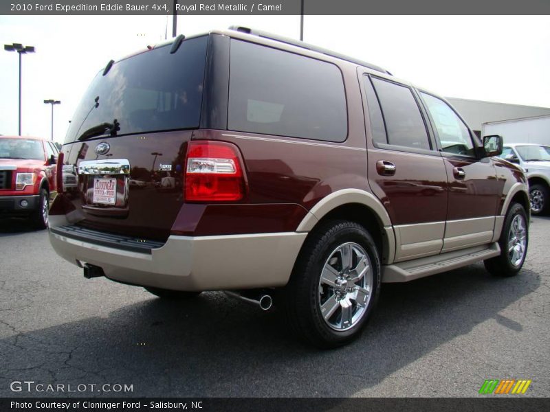 Royal Red Metallic / Camel 2010 Ford Expedition Eddie Bauer 4x4