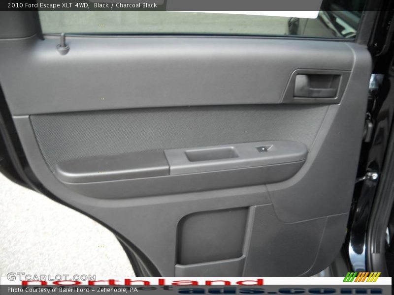 Black / Charcoal Black 2010 Ford Escape XLT 4WD