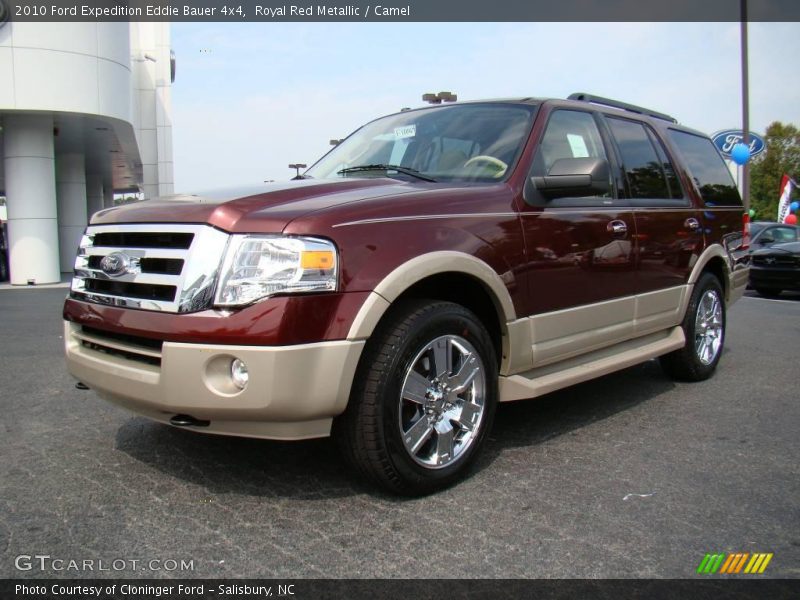 Royal Red Metallic / Camel 2010 Ford Expedition Eddie Bauer 4x4