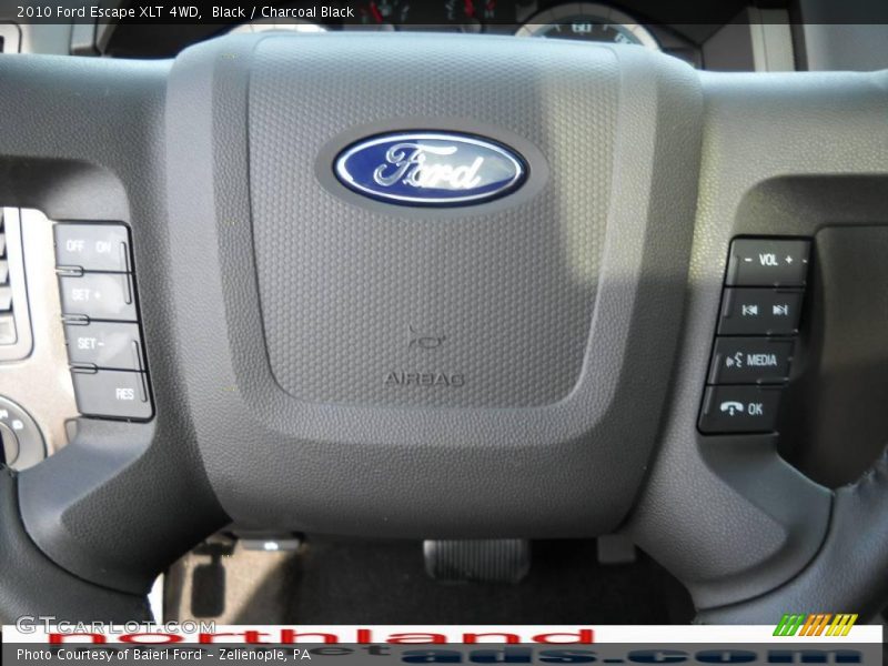 Black / Charcoal Black 2010 Ford Escape XLT 4WD
