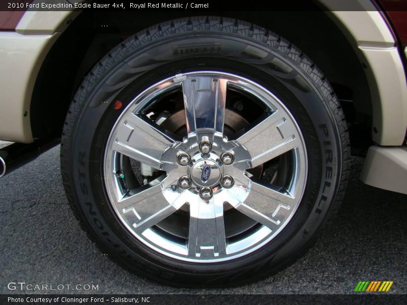 Royal Red Metallic / Camel 2010 Ford Expedition Eddie Bauer 4x4