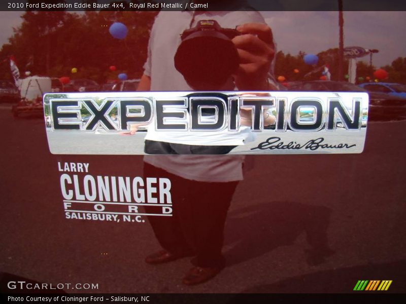 Royal Red Metallic / Camel 2010 Ford Expedition Eddie Bauer 4x4