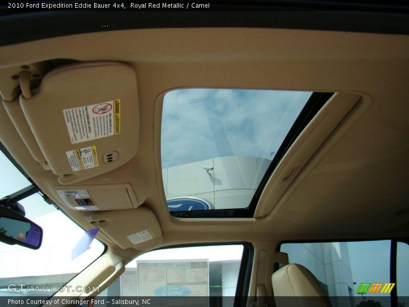 Royal Red Metallic / Camel 2010 Ford Expedition Eddie Bauer 4x4