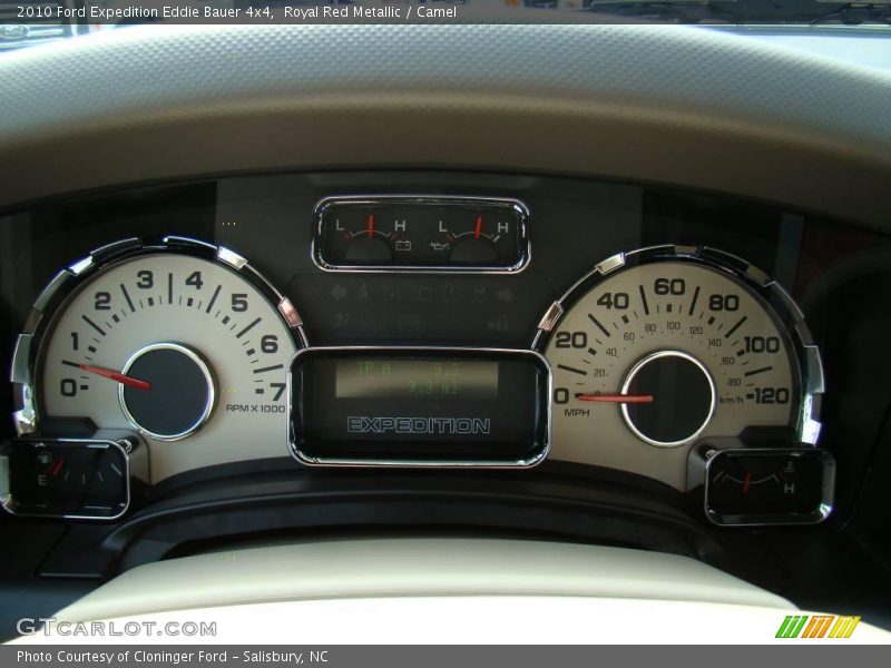 Royal Red Metallic / Camel 2010 Ford Expedition Eddie Bauer 4x4