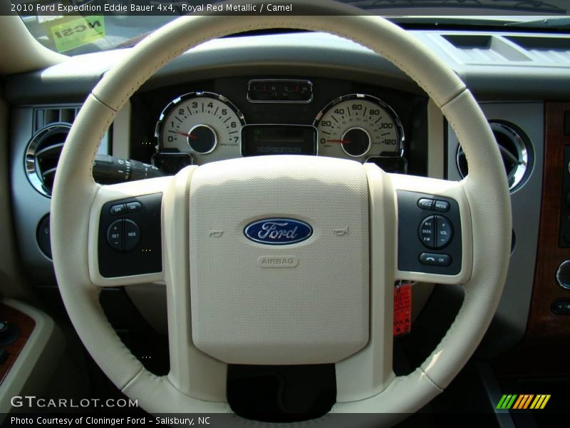 Royal Red Metallic / Camel 2010 Ford Expedition Eddie Bauer 4x4