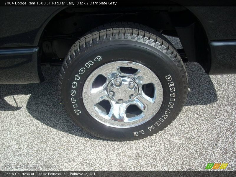 Black / Dark Slate Gray 2004 Dodge Ram 1500 ST Regular Cab