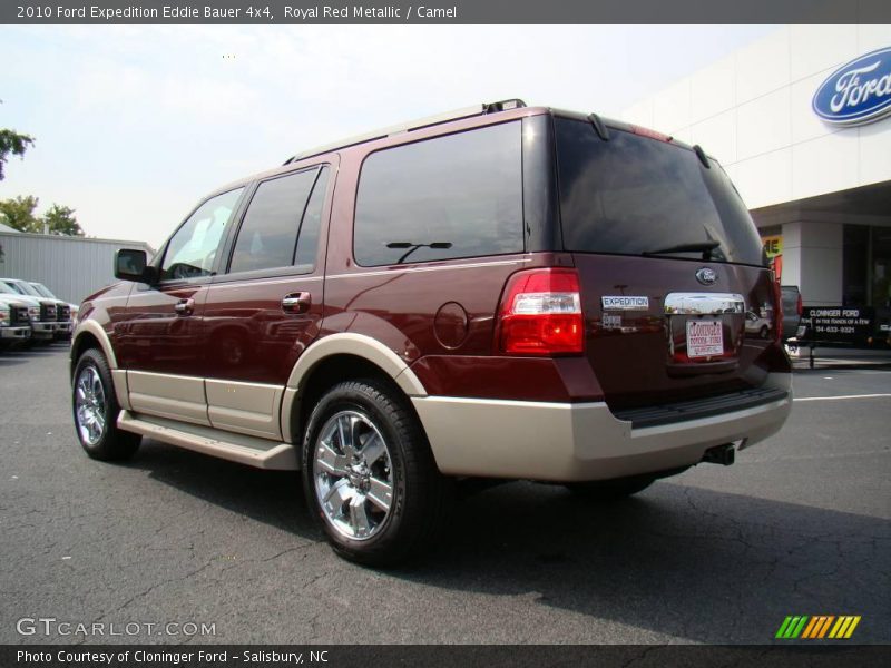 Royal Red Metallic / Camel 2010 Ford Expedition Eddie Bauer 4x4