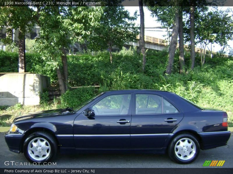 Midnight Blue / Parchment 1998 Mercedes-Benz C 230