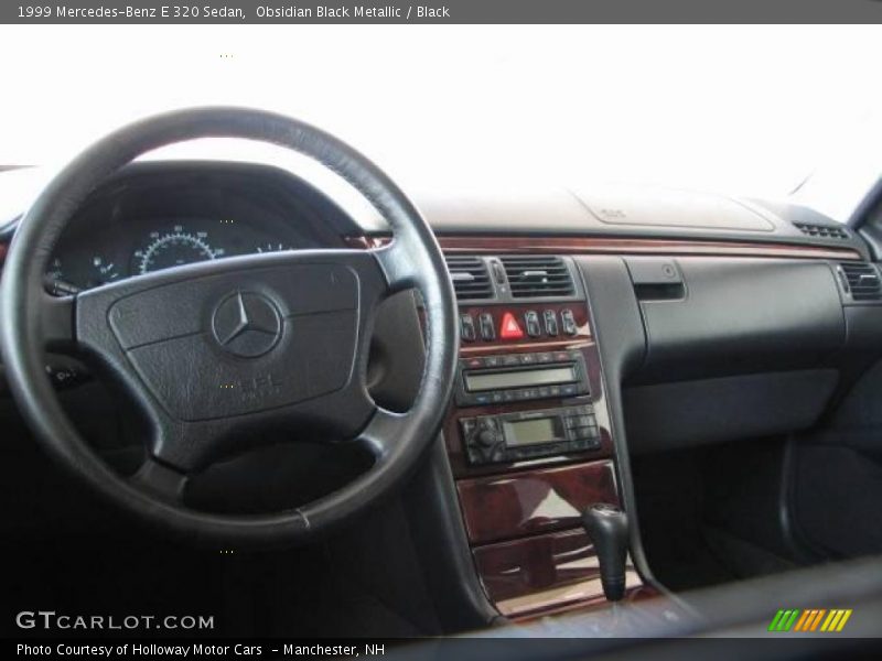 Obsidian Black Metallic / Black 1999 Mercedes-Benz E 320 Sedan
