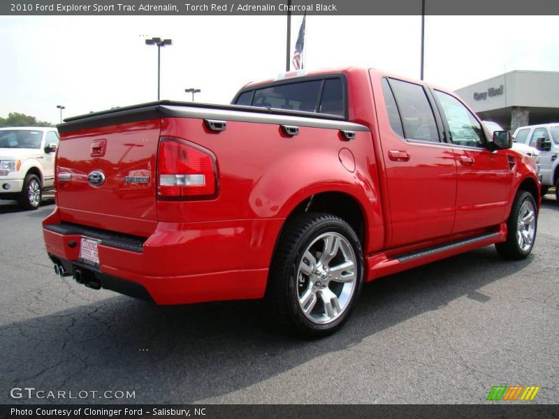 Torch Red / Adrenalin Charcoal Black 2010 Ford Explorer Sport Trac Adrenalin