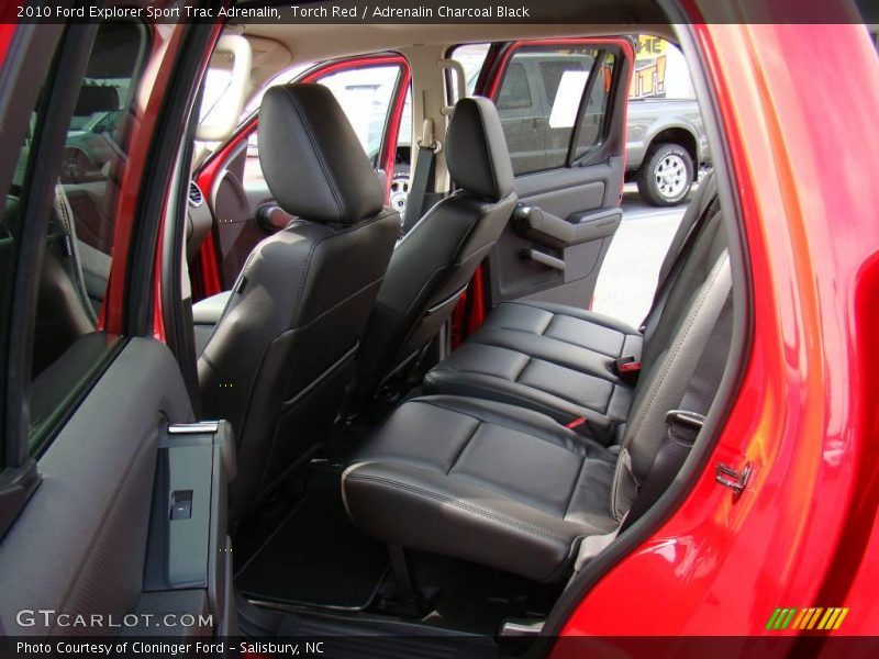 Torch Red / Adrenalin Charcoal Black 2010 Ford Explorer Sport Trac Adrenalin