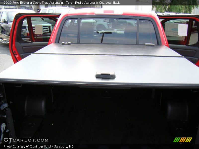 Torch Red / Adrenalin Charcoal Black 2010 Ford Explorer Sport Trac Adrenalin