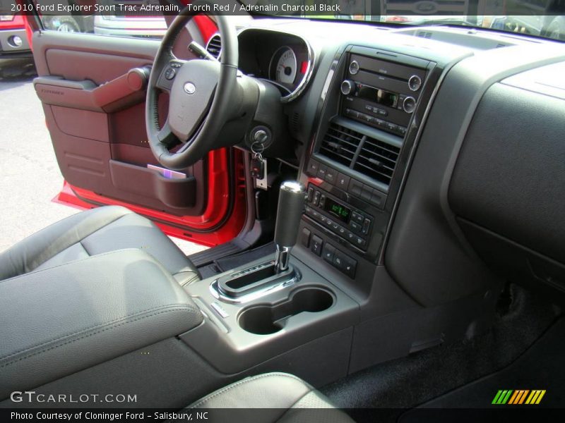 Torch Red / Adrenalin Charcoal Black 2010 Ford Explorer Sport Trac Adrenalin