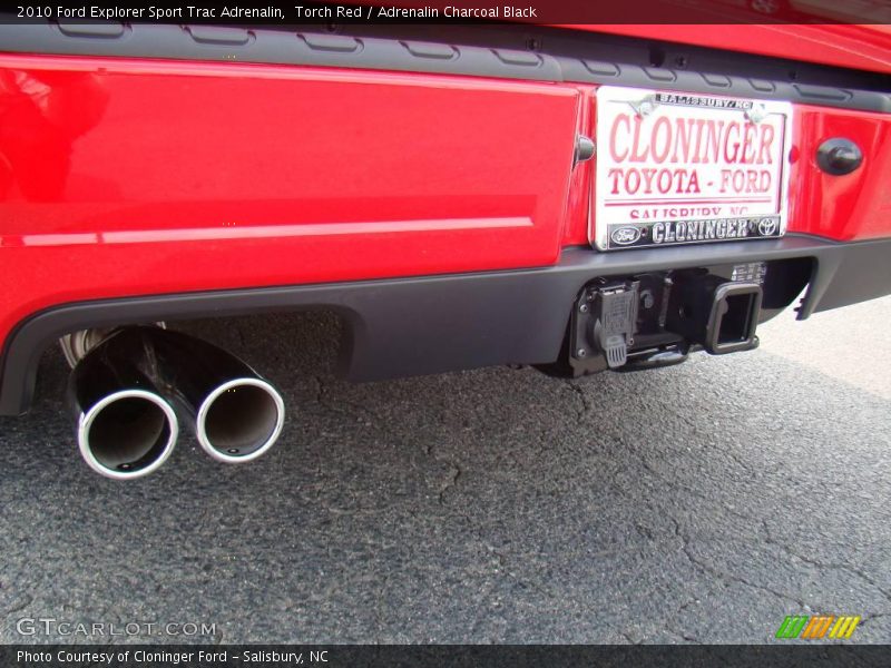 Torch Red / Adrenalin Charcoal Black 2010 Ford Explorer Sport Trac Adrenalin