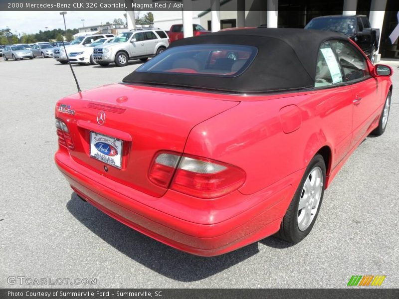 Magma Red / Ash 2000 Mercedes-Benz CLK 320 Cabriolet