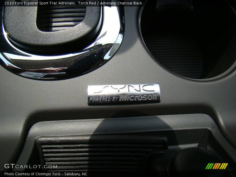 Torch Red / Adrenalin Charcoal Black 2010 Ford Explorer Sport Trac Adrenalin