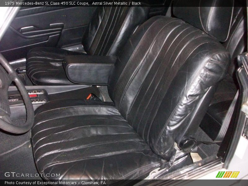 Front Seat of 1975 SL Class 450 SLC Coupe