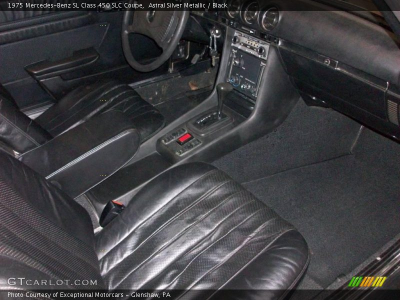 Front Seat of 1975 SL Class 450 SLC Coupe