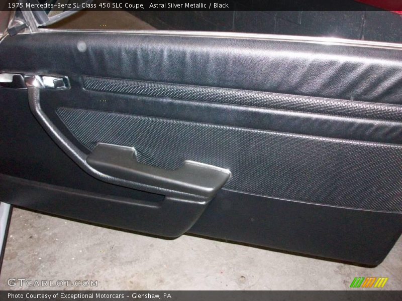 Astral Silver Metallic / Black 1975 Mercedes-Benz SL Class 450 SLC Coupe