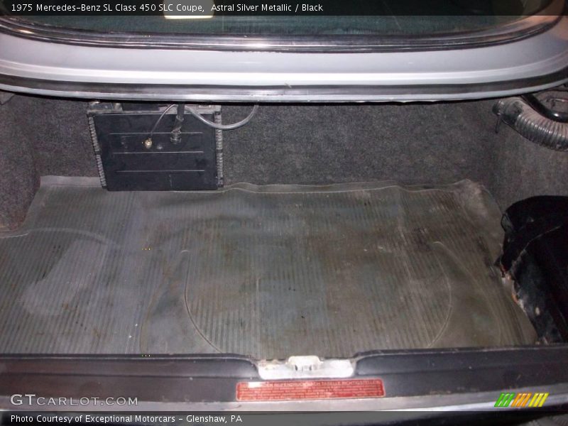 Astral Silver Metallic / Black 1975 Mercedes-Benz SL Class 450 SLC Coupe