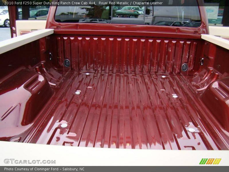 Royal Red Metallic / Chaparral Leather 2010 Ford F250 Super Duty King Ranch Crew Cab 4x4
