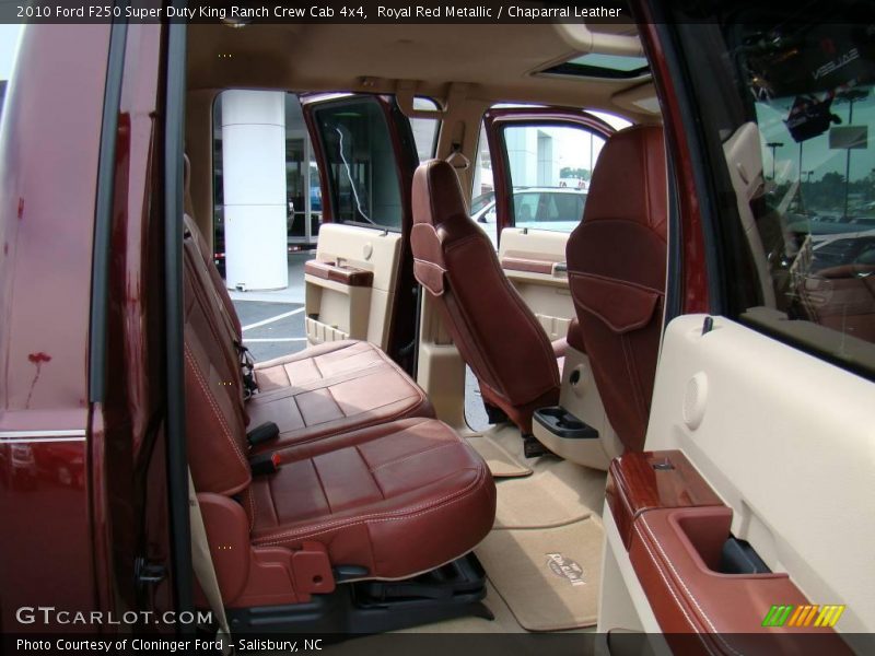 Royal Red Metallic / Chaparral Leather 2010 Ford F250 Super Duty King Ranch Crew Cab 4x4