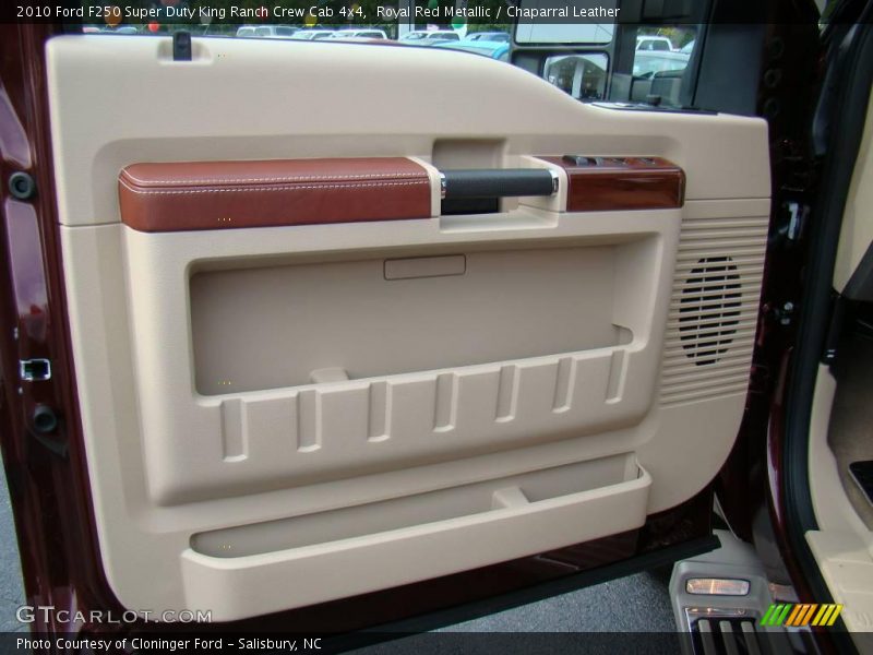 Royal Red Metallic / Chaparral Leather 2010 Ford F250 Super Duty King Ranch Crew Cab 4x4