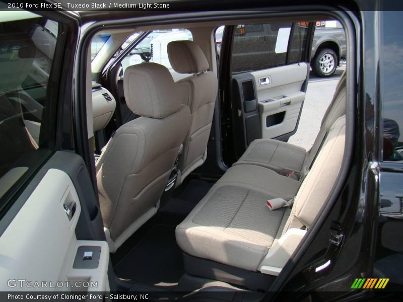 Tuxedo Black / Medium Light Stone 2010 Ford Flex SE