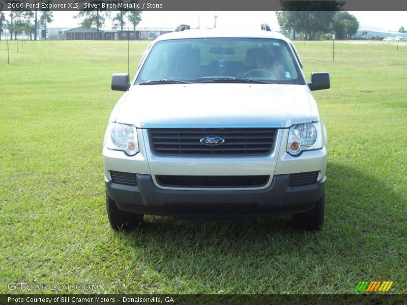 Silver Birch Metallic / Stone 2006 Ford Explorer XLS