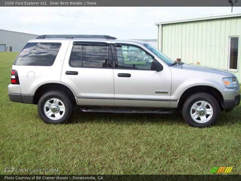 Silver Birch Metallic / Stone 2006 Ford Explorer XLS