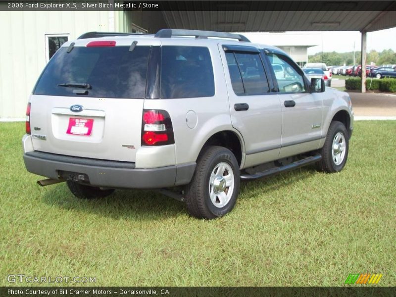 Silver Birch Metallic / Stone 2006 Ford Explorer XLS