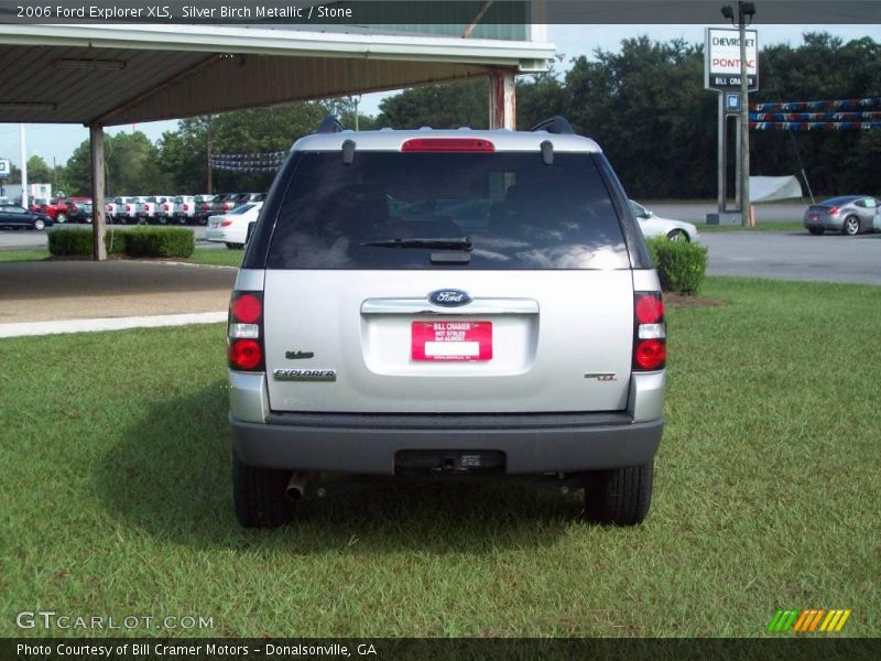 Silver Birch Metallic / Stone 2006 Ford Explorer XLS