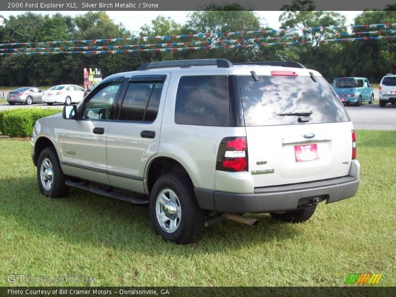 Silver Birch Metallic / Stone 2006 Ford Explorer XLS