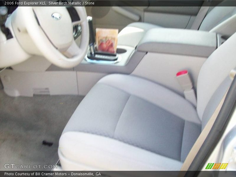 Silver Birch Metallic / Stone 2006 Ford Explorer XLS