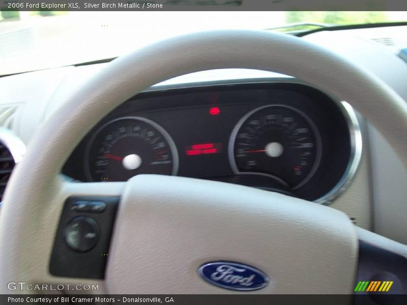 Silver Birch Metallic / Stone 2006 Ford Explorer XLS