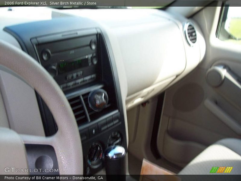 Silver Birch Metallic / Stone 2006 Ford Explorer XLS