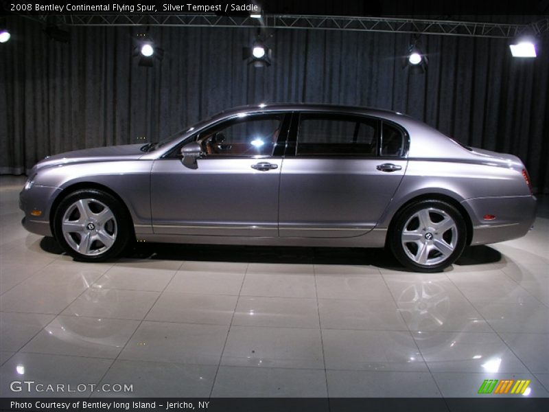 Silver Tempest / Saddle 2008 Bentley Continental Flying Spur