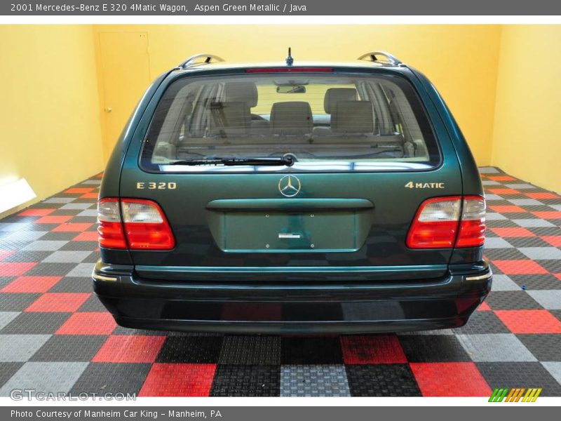 Aspen Green Metallic / Java 2001 Mercedes-Benz E 320 4Matic Wagon