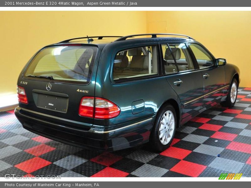 Aspen Green Metallic / Java 2001 Mercedes-Benz E 320 4Matic Wagon