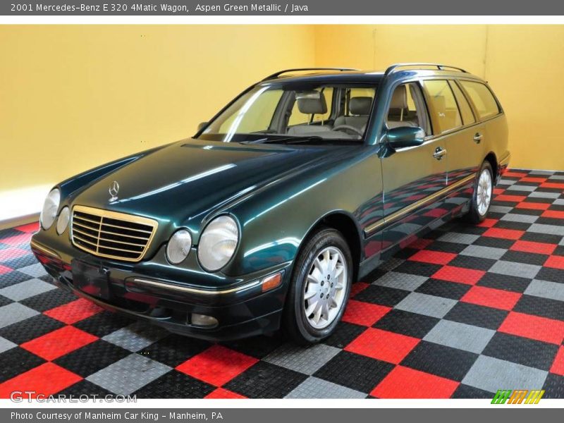 Aspen Green Metallic / Java 2001 Mercedes-Benz E 320 4Matic Wagon