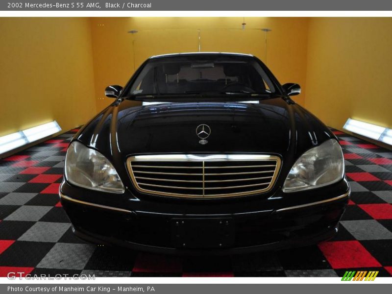 Black / Charcoal 2002 Mercedes-Benz S 55 AMG