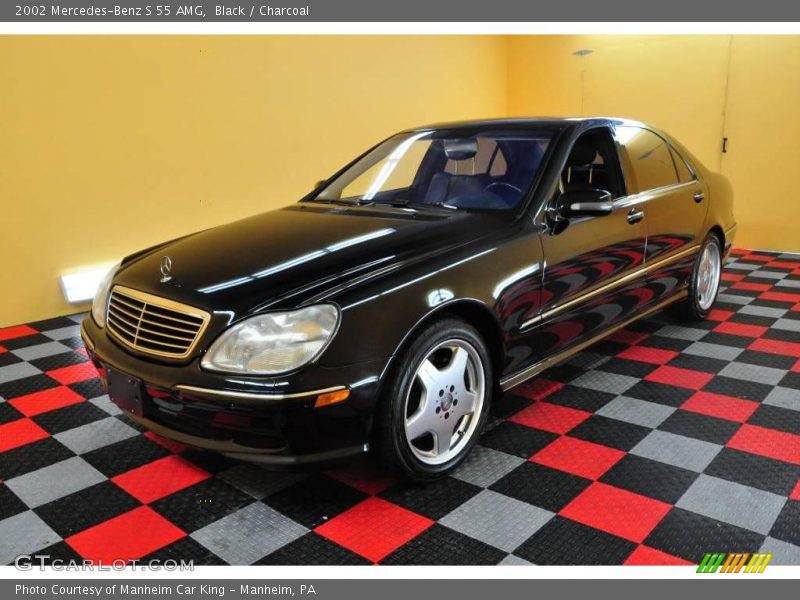 Black / Charcoal 2002 Mercedes-Benz S 55 AMG